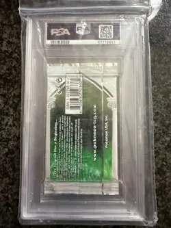 2006 Pokemon USA Ex Legend Maker Blister Pack - Arcanine Art - PSA 10 Gem Mint - Image 2