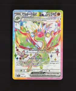 Flygon ex 222/191 Surging Sparks Full Art Ultra Rare Holo Pokemon Card NM - Image 1