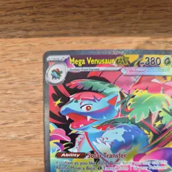 Pokemon TCG Mega-Venusaur EX Evolutions 177 SIR Near Mint Condition - Image 2
