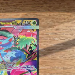 Pokemon TCG Mega-Venusaur EX Evolutions 177 SIR Near Mint Condition - Image 3