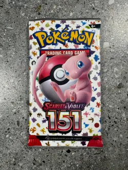Pokemon TCG 1x SV 151 Booster Pack ENGLISH Genuine Unweighed Factory Sealed - Image 1