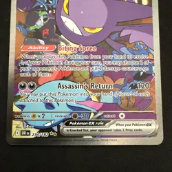 Pokemon TCG Team Rockets Crobat EX Destined Rivals #234/182 Sir NM - Image 3