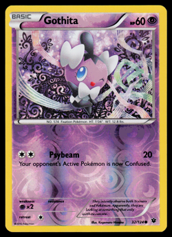 Pokemon - XY - Fates Collide Gothia 32/124 Reverse Holo - NM - Image 1