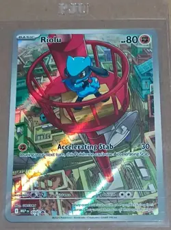 Pokemon TCG Riolu 010 Mega Evolution Promo - Image 1