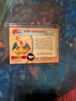 Pokemon 2000 Topps TV Charizard #6 - Image 2