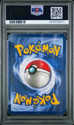 2000 POKEMON PROMO BLACK STAR POKEMON LEAGUE #8 MEW PSA 1 - Image 2