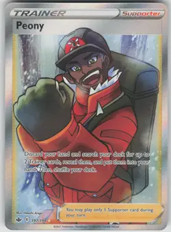 Pokemon TCG Peony (Full Art) Ultra Rare SWSH06: Chilling Reign 197/198 - Image 1