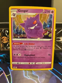 Gengar SWSH052 Black Star Promo | Sword & Shield | Cute Art | Pokemon TCG - Image 1