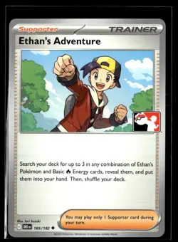 2025 Scarlet & Violet Series - Destined Rivals (Prize Pack) Ethan's Adventure - Image 1