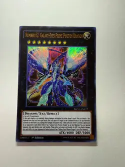 Yugioh - Number 62: Galaxy-Eyes Prime Photon Dragon - Ultra 1st - MP15-EN022 LP - Image 1