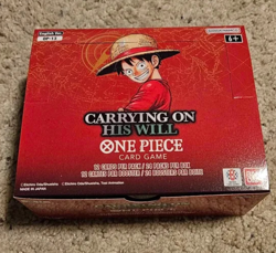 OP13 One Piece TCG Booster Box Carrying On His Will [NO SHRINK WRAP] English - Image 1