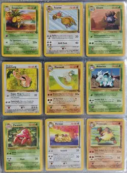 Complete Jungle Non Holo Set 17-64 Pokemon Cards WOTC TCG Pokemon 1999 Jolteon - Image 5