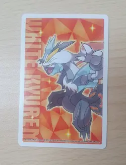2012 Japanese Pokemon Poker WAILORD White Kyurem B&W Deck #2 Playing Card - Image 3