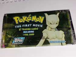 Pokemon Topps TV Animation Edition Trading Card pack of 8 with Foil Pikachu 46 - Image 1