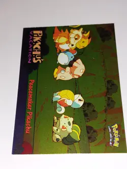 Pokemon Topps TV Animation Edition Trading Card pack of 8 with Foil Pikachu 46 - Image 5