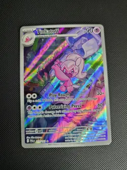 Pokemon TCG Tinkatuff Paldea Evolved Holo Card 217/193 NM Illustration Rare - Image 1