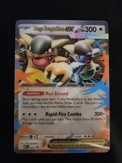 Pokemon Mega Venusaur EX / Mega Kangaskhan EX Jumbo Oversized Card 3D Set of 2 - Image 2