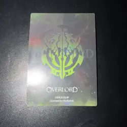 Shalltear Bloodfallen QR Overlord QR-03 Medialink Anime Collectible Trading Card - Image 2