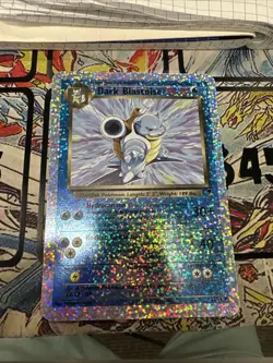 Dark Blastoise - / (Box Topper) S2/S4 Jumbo Cards Reverse Holo - Image 1