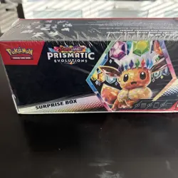 Pokemon Prismatic Evolutions Surprise Box With Booster Bundle - Image 2