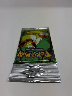 1999 Pokemon Jungle Booster Pack Long Crimp Flareon Artwork 21.29 Grams - Image 5