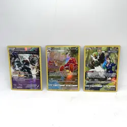 Pokemon TCG Trainer Gallery Holo Full Art Lot Parasect Golurk Passimian - Image 1