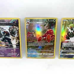 Pokemon TCG Trainer Gallery Holo Full Art Lot Parasect Golurk Passimian - Image 3