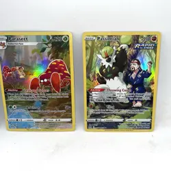 Pokemon TCG Trainer Gallery Holo Full Art Lot Parasect Golurk Passimian - Image 4