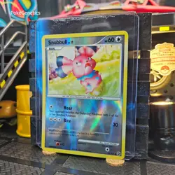 Snubbull Great Encounters Reverse Holo Pokemon TCG 84/106 Diamond & Pearl Common - Image 2