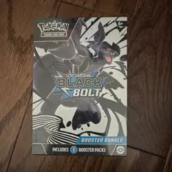 Pokemon Scarlet & Violet Black Bolt Booster Bundle Box English Zekrom - Image 1