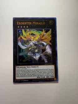 Yugioh - Exosister Mikailis - Ultra - 1st - GRCR-EN017 - NM - Image 1
