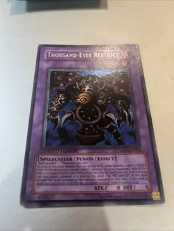 Yu-Gi-Oh! Thousand-Eyes Restrict MC1-EN004 Limited Edition Secret Rare LP - Image 3