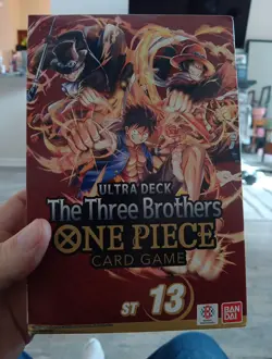 One Piece TCG The Three Brothers Ultra Deck ST-13 - SEALED - Image 1