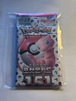 Pokemon Card 151 sv2a Factory SEALED Korean Booster Pack (Scarlet & Violet) - Image 1
