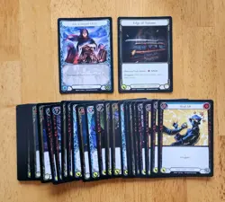 OPENED COMPLETE 2018 FLESH AND BLOOD TCG Ira Welcome Deck LP/MP (32 Cards) - Image 1
