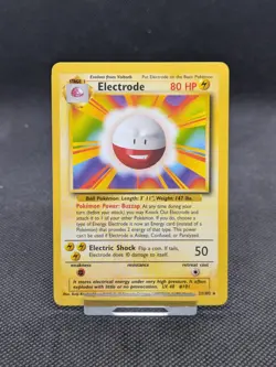 Electrode 21/102 Rare Base Set Pokemon Card WOTC NM - Image 1