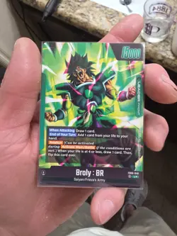 Broly : BR FB06-048 Leader Alternate Art Dragon Ball Card Rivals Clash - Image 2