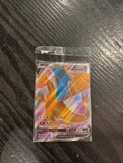 Charizard V SWSH050 SWSH: Sword & Shield Promo Cards Holo Sealed - Image 1