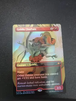 Goblin Chieftain (Borderless) Special Guests Foil - Image 1