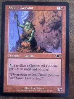 Magic the Gathering MTG Legions GOBLIN LOOKOUT - Image 1