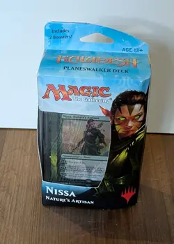 MTG Magic Nissa Nature's Artisan Planeswalker Sealed Deck Kaladesh w/ 2 Packs #2 - Image 1
