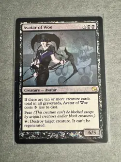 MTG Avatar of Woe - FOIL Graveborn - NM - Image 1