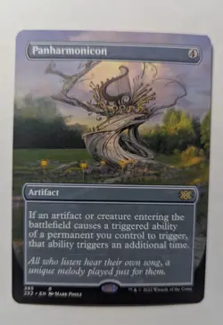 1x PANHARMONICON BORDERLESS NM - 2X2 EDH Commander MTG X1 - Image 1