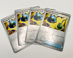 Energy Retrieval 171/198 Reverse Holo x4 4x Pokemon Scarlet & Violet Playset - Image 1