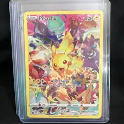 2023 Pokemon Pikachu 160/159 Sword And Shield Crown Zenith Holo. - Image 1