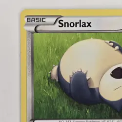 Snorlax 80/106 Rare XY Flashfire LP Pokemon - Image 2