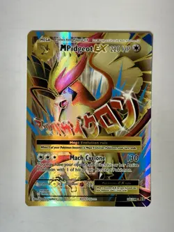 Mega Pidgeot EX (Full Art) Ultra Rare 105/108 Evolutions Pokemon TCG - Image 1