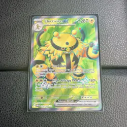 Electivire EX 212/182 Destined Rivals Full Art Ultra Rare Pokemon TCG Card - Image 1