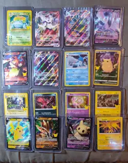 Pokemon TCG Card Lot. 50 Plus Cards Including V Vmax and Vintage Holos - Image 3
