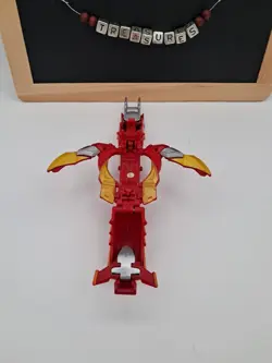 Bakugan Pyrus Raytheus 270G Mobile Assault Gundalian Invaders Super Rare w/Card - Image 5